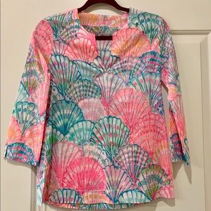 Lilly Pulitzer Amelia Island Tunic Top- xxs